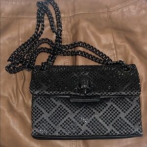 Elegant Black Studded Women's Bag